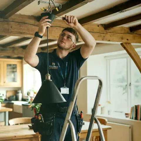 Heu Frame – Installation einer Ladestation